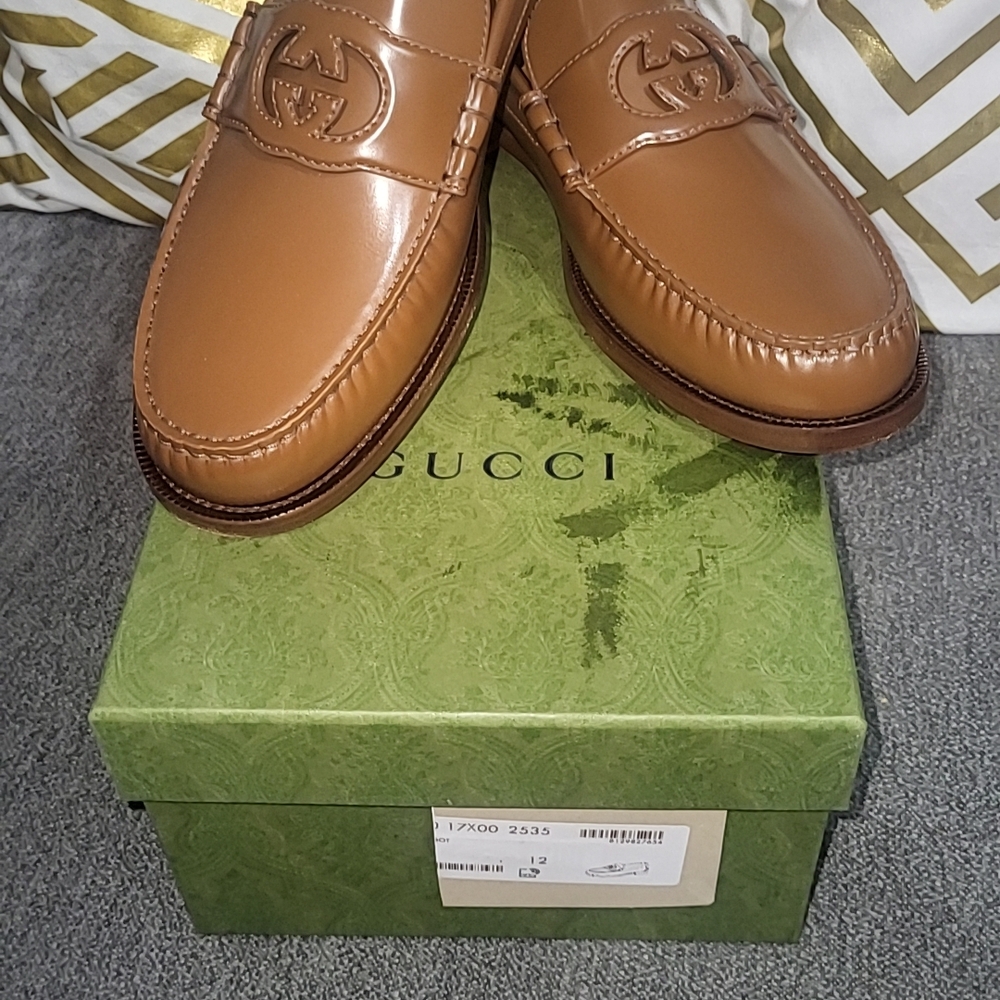 Gucci Men's Tan Loafers